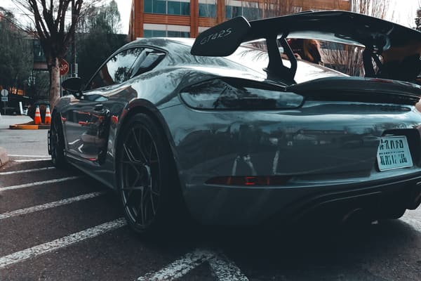 PORSCHE GT4RS GREY